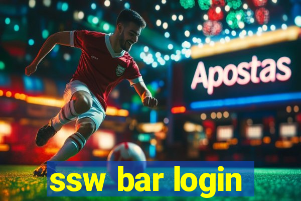 ssw bar login